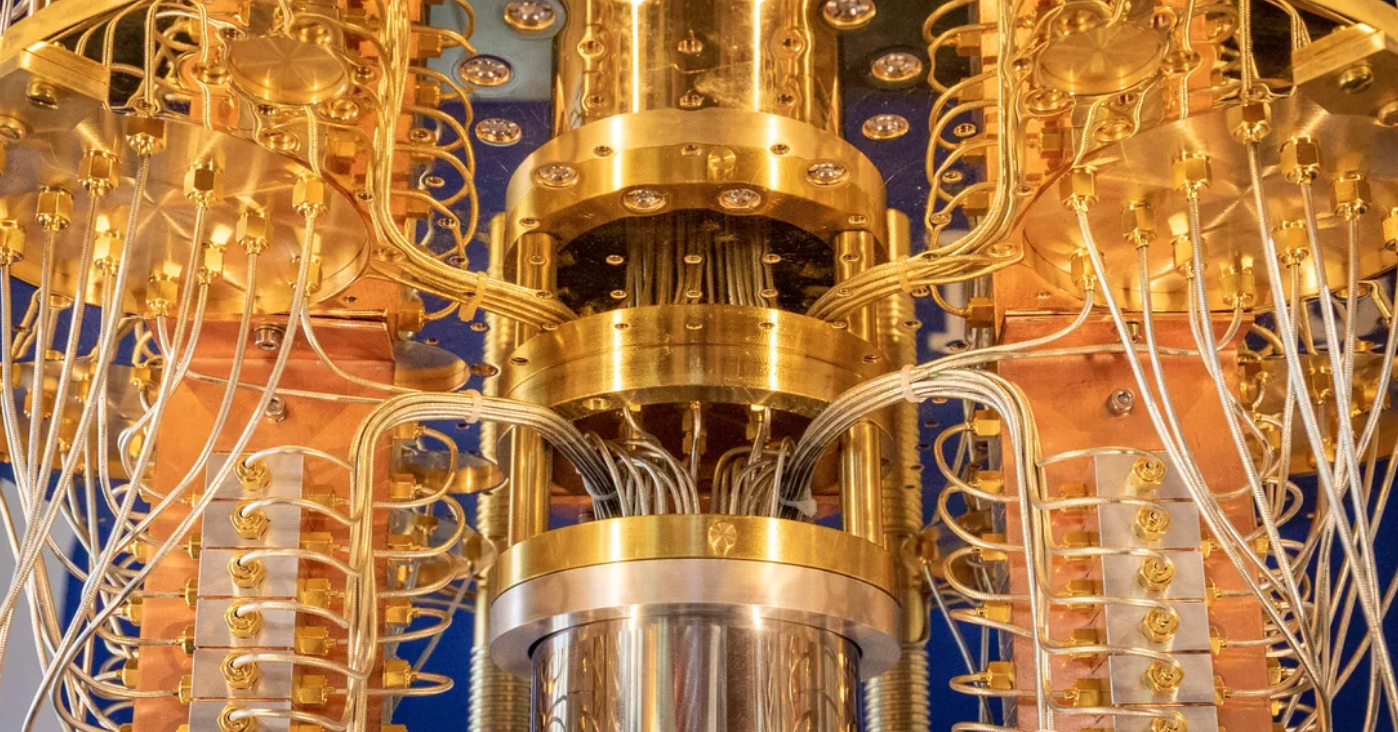 This is an image of a quantum computer